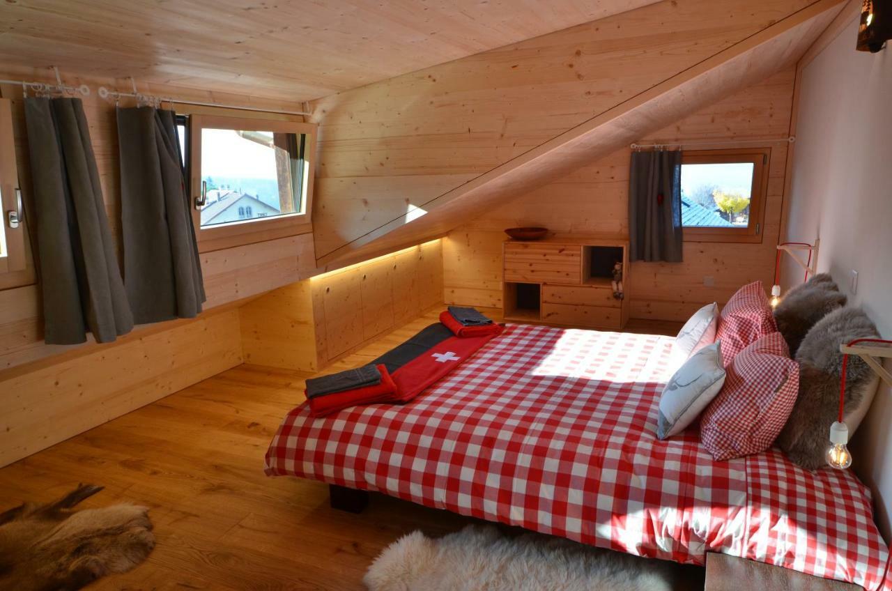 Chalet Rouge Coeur Bex Kültér fotó