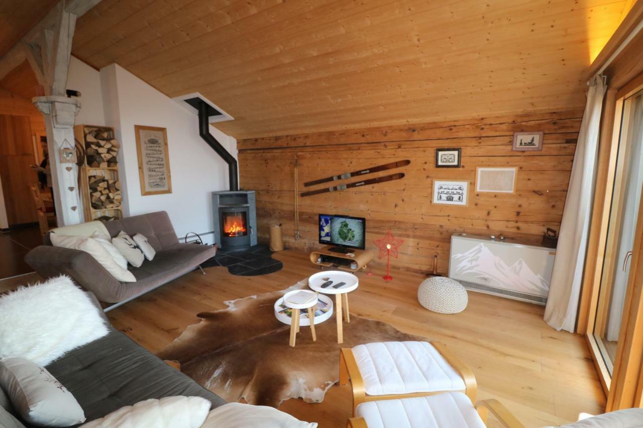 Chalet Rouge Coeur Bex Kültér fotó