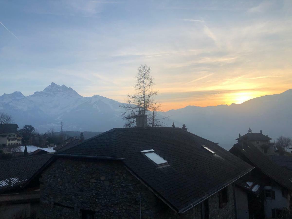 Chalet Rouge Coeur Bex Kültér fotó