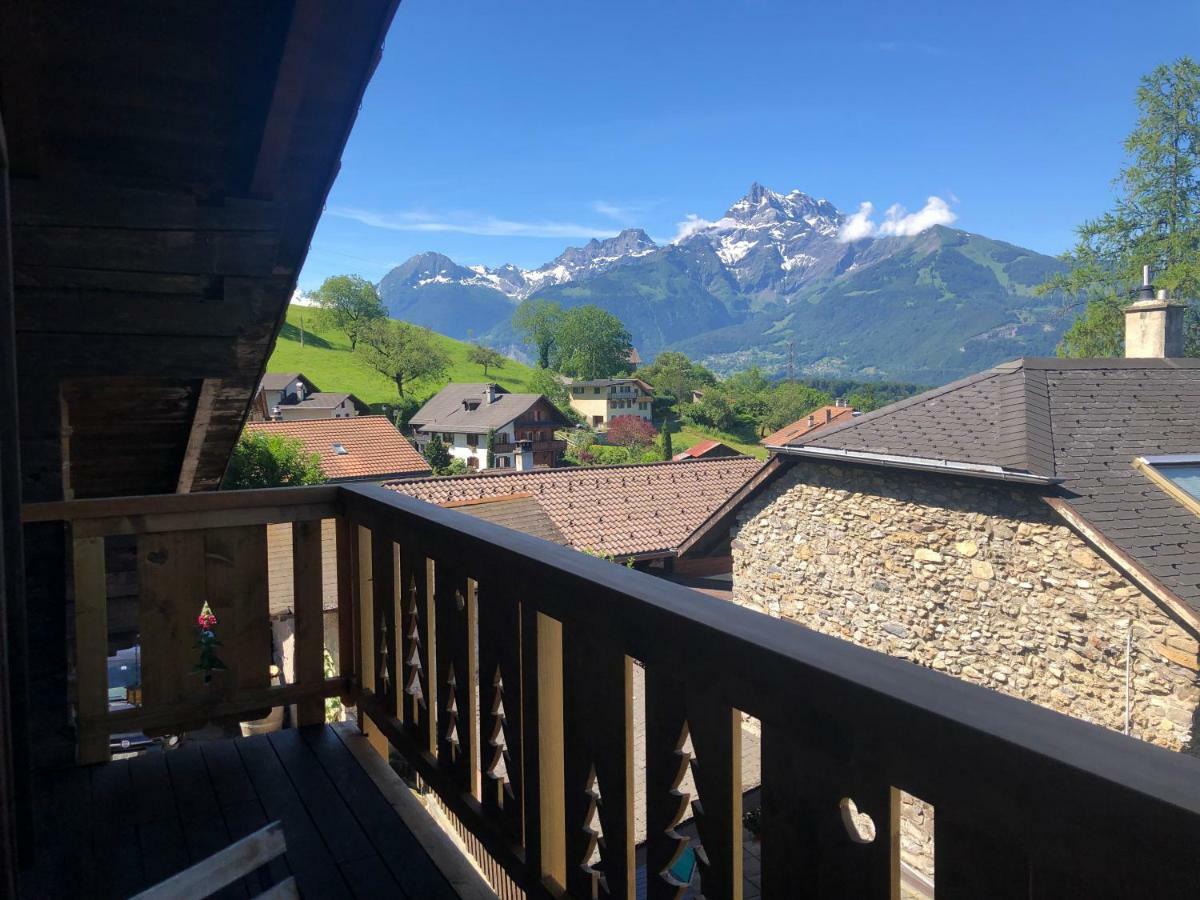 Chalet Rouge Coeur Bex Kültér fotó